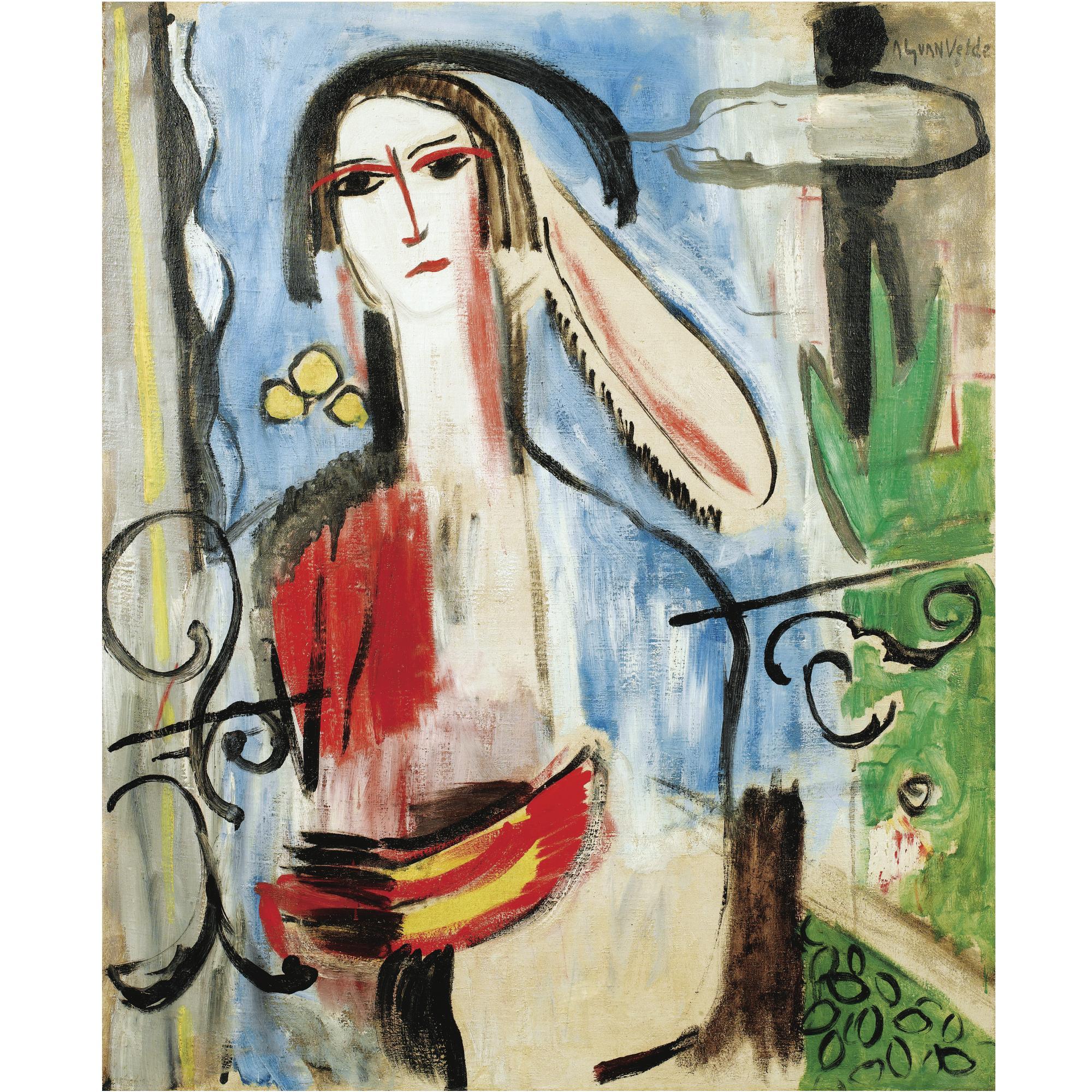 Bram Van Velde - Dutch jeune Femme