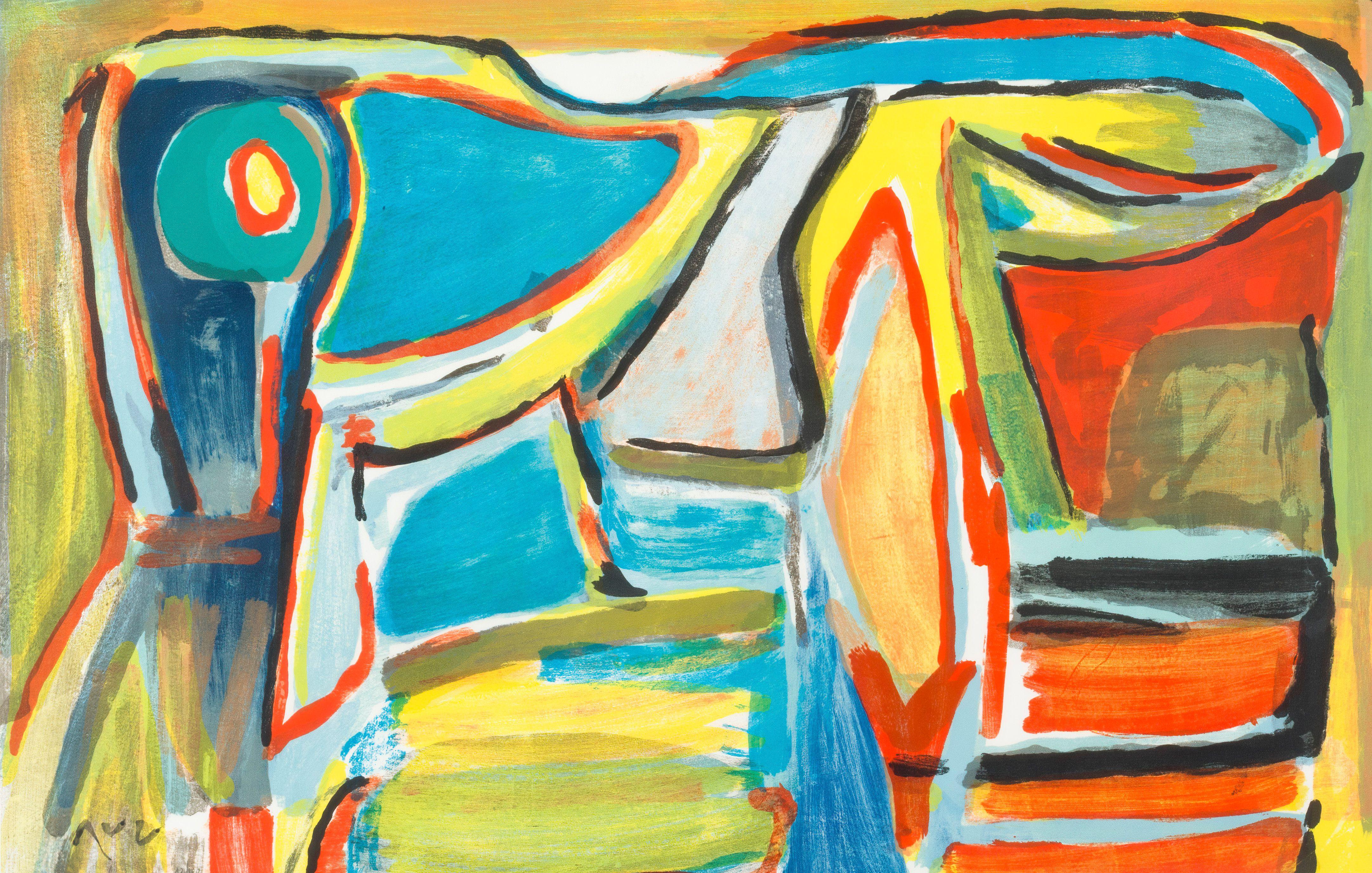 Bram Van Velde - MP 392. Vent de Sable,1981