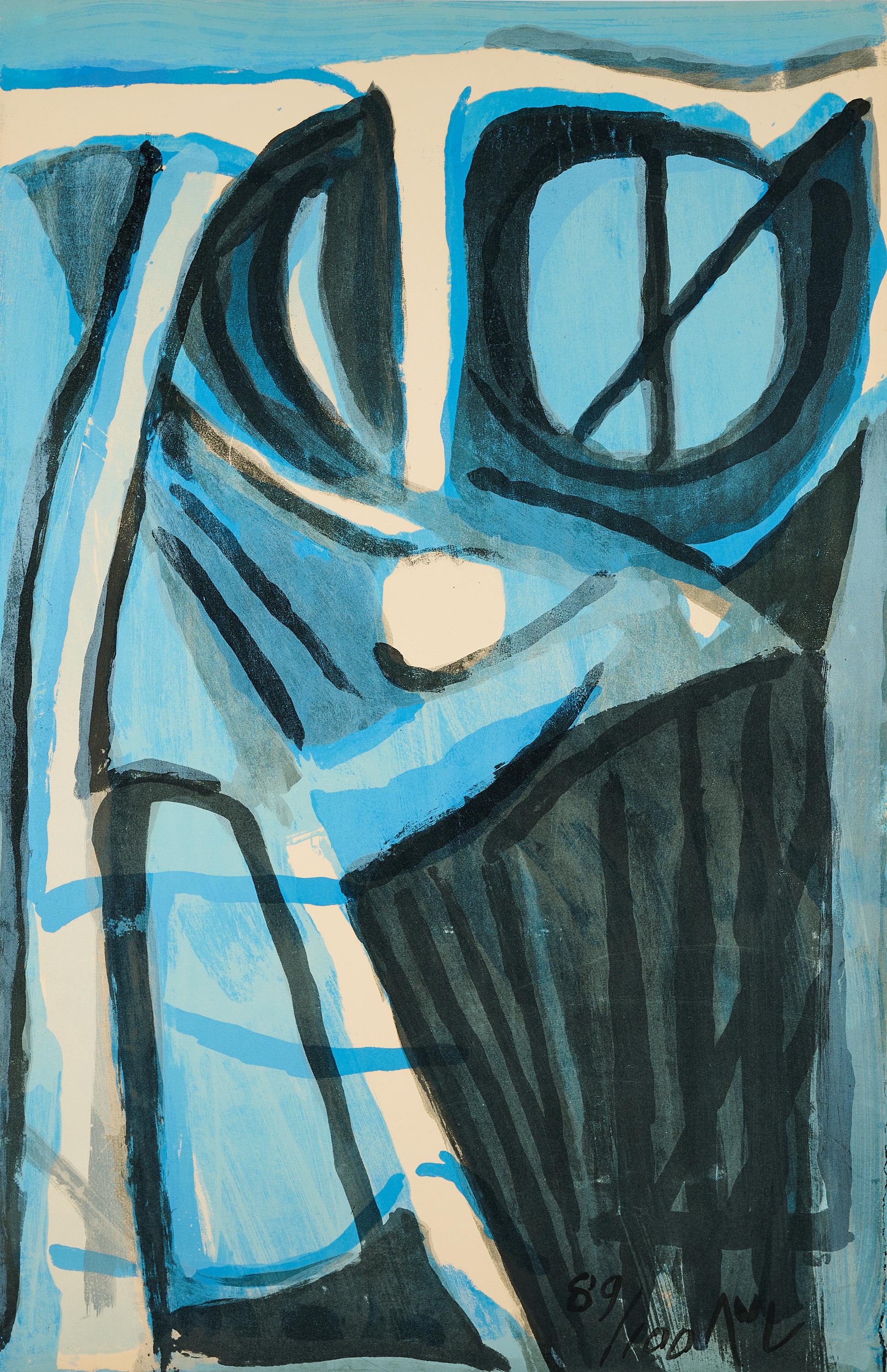 Bram Van Velde - Ohne Titel.