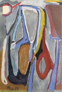 Bram van Velde - Recul (Maeght 137)