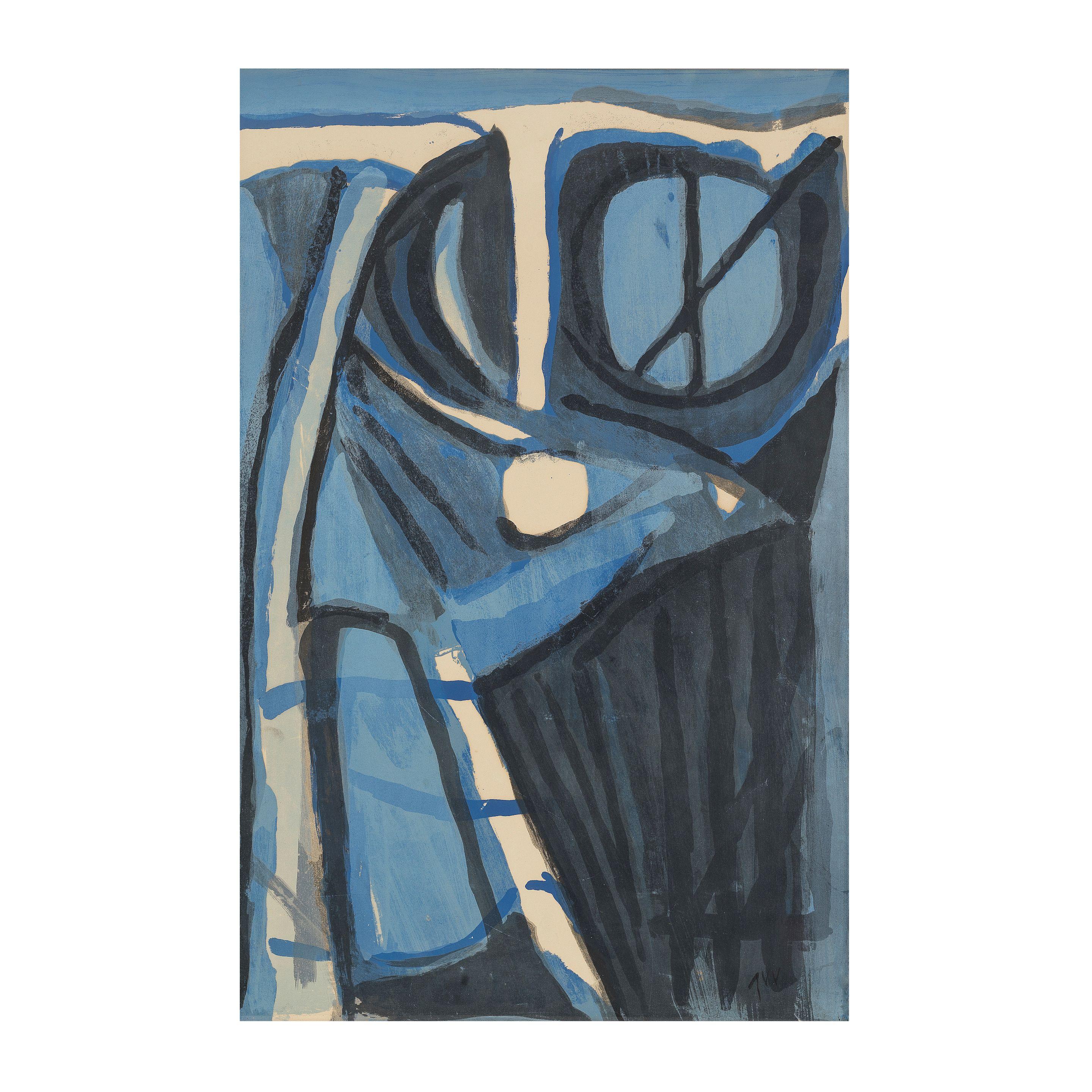 Bram van Velde - Sans titre, 1975