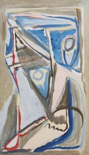 Bram Van Velde - Sans titre, Brosses (Bourgogne)