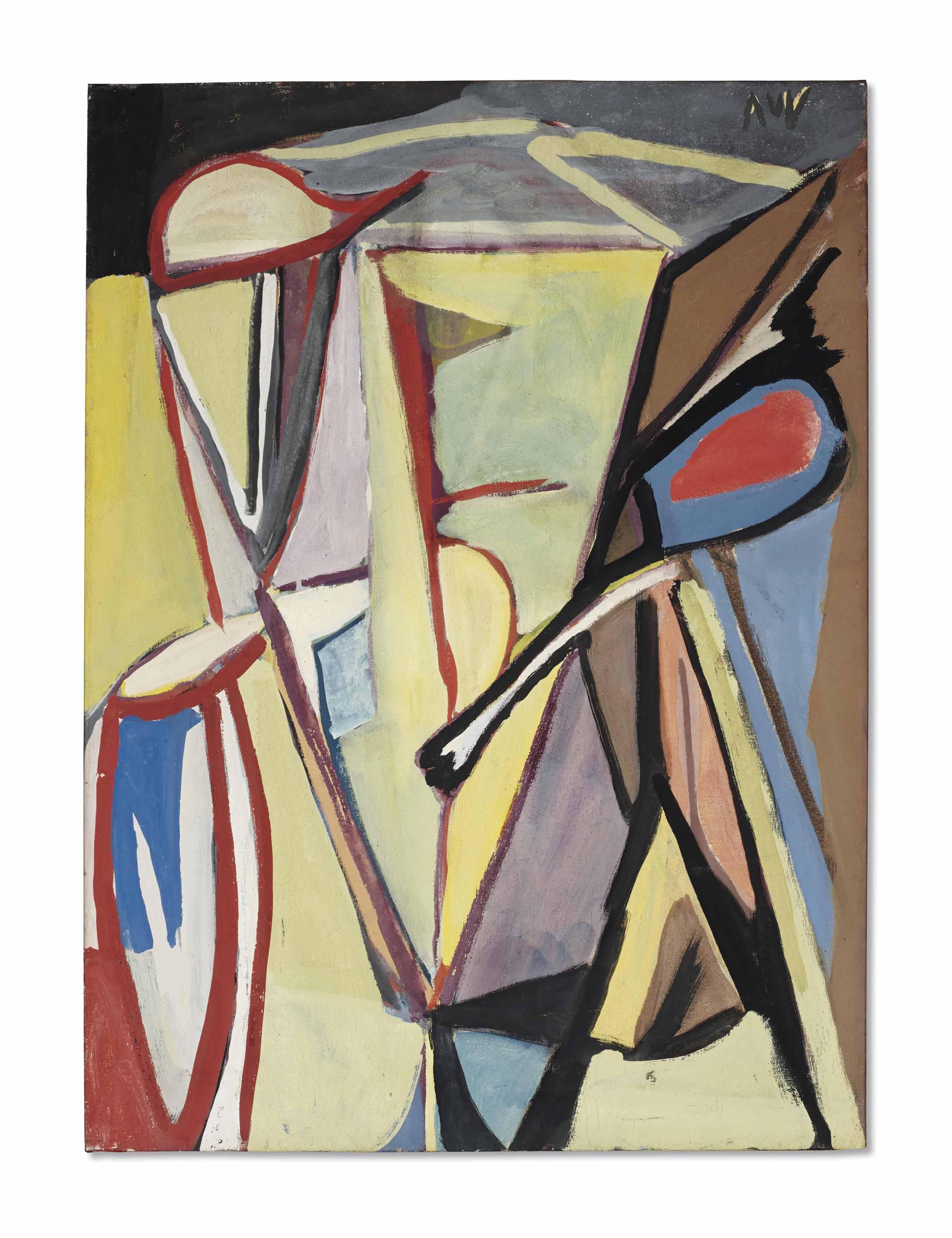 Bram Van Velde - Sans titre, Montrouge [1946]