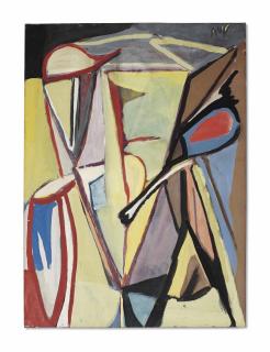 Bram Van Velde - Sans titre, Montrouge [1946]