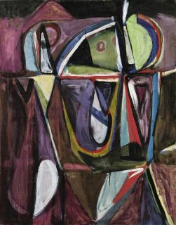 Bram Van Velde - Sans Titre, Montrouge (1948-1950)