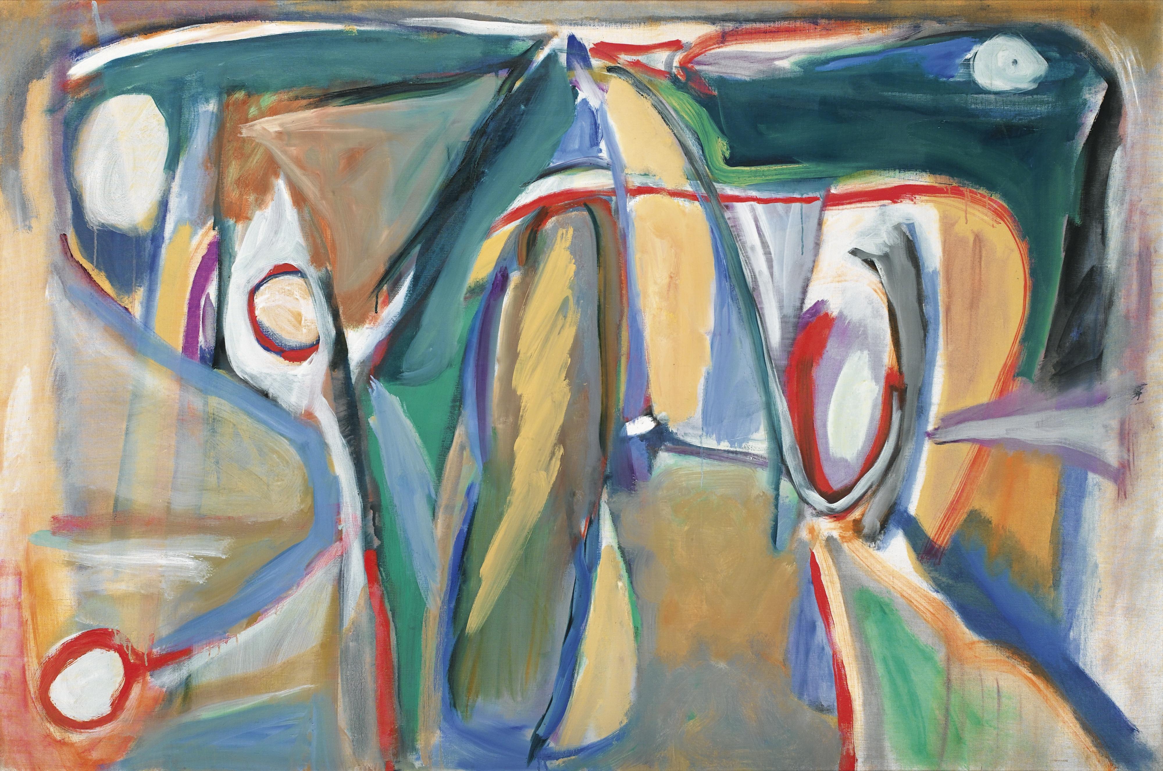 Bram Van Velde - Sans Titre (Paris, Rue Gît-Le-Coeur)