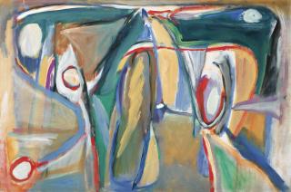 Bram Van Velde - Sans Titre (Paris, Rue Gît-Le-Coeur)