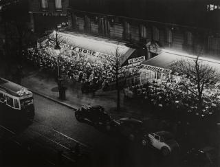 Brassaï - Café du Dôme, Montparnasse