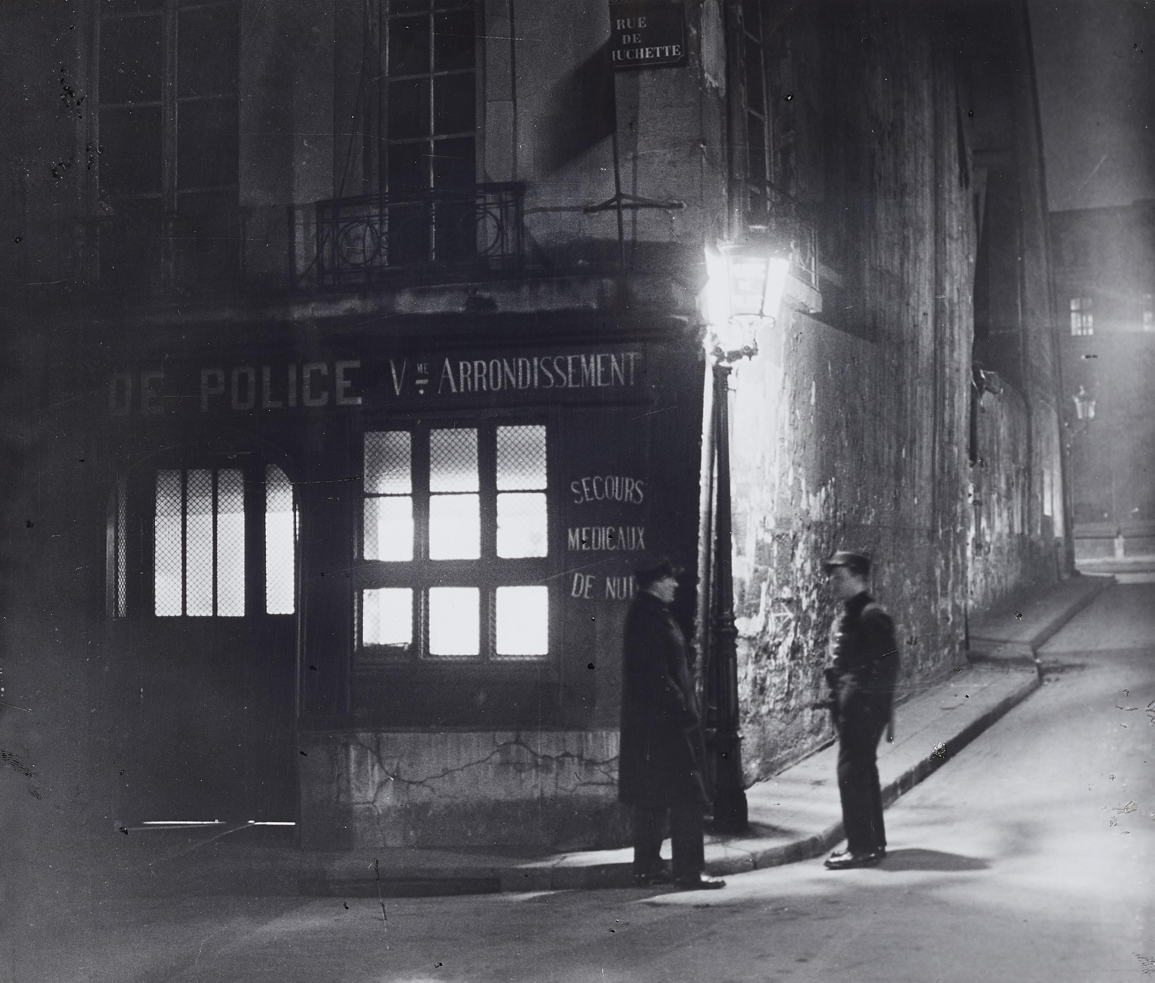 Brassaï - Commissariat de Police, Rue de la Huchette, Paris