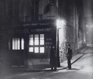 Brassaï - Commissariat de Police, Rue de la Huchette, Paris