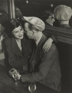Brassaï - Couple at the Bal des Quatre-Saisons, rue de Lappe, c. 1931