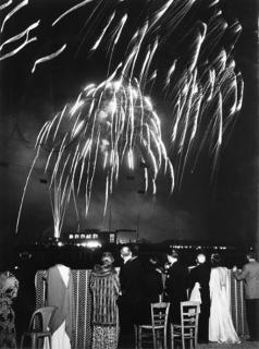 Brassaï - Firework display, circa 1930s