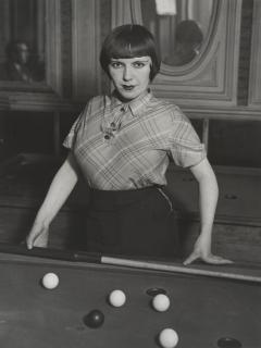 Brassaï - \'La fille au billard russe\' (Prostitute Playing Russian Billiards, Boulevard Rochechouart, Montmartre)