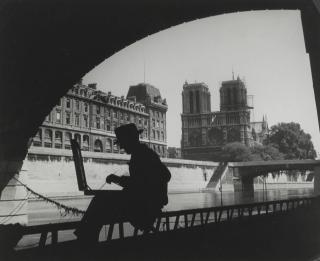 Brassaï - \'Le Quai Saint-Michel\'