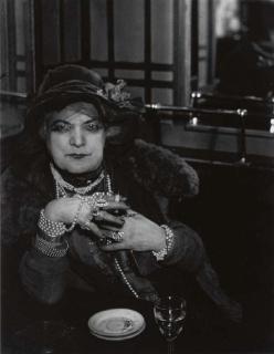 Brassaï - Madam Bijoux in the Bar de la Lune, Montmartre, Paris, 1932