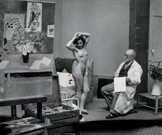 Brassaï - Matisse avec son Modèle, 1939