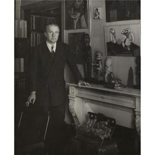 Brassaï - Paul Eluard, C.1944, And Henri De Montherland, 1953