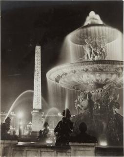 Brassaï - Place de la Concorde at Night