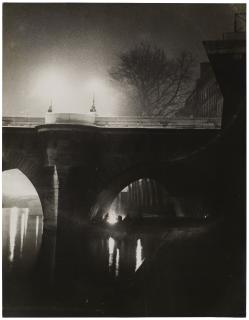 Brassaï - Tramps on the Quai des Orfevres, Pont-Neuf, Paris 1930-1932