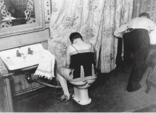 Brassaï - Washing up in a Brothel, Rue Quincampoix, circa 1932
