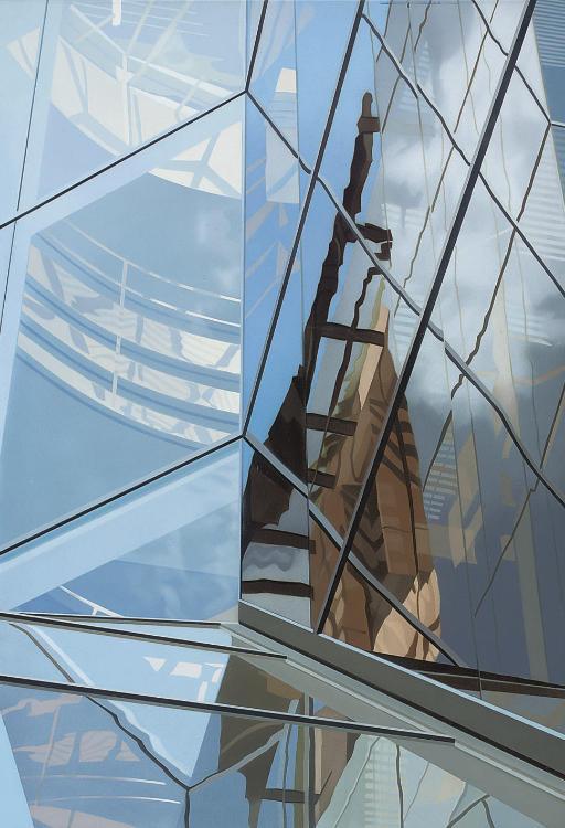 Brendan Neiland, R.A - Untitled (cityscape)