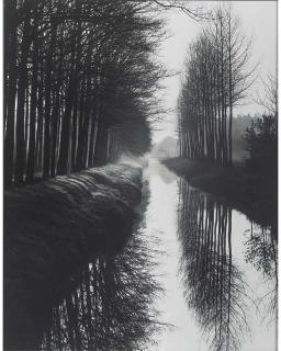Brett Weston - Holland Canal, 1971