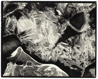 Brett Weston - Ice and Rocks, 1950