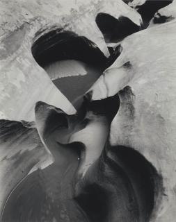 Brett Weston - Stream Channel, Glen Canyon, 1960; and Untitled, 1969