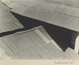 Brett Weston - Tin Roofs, Mexico, 1926