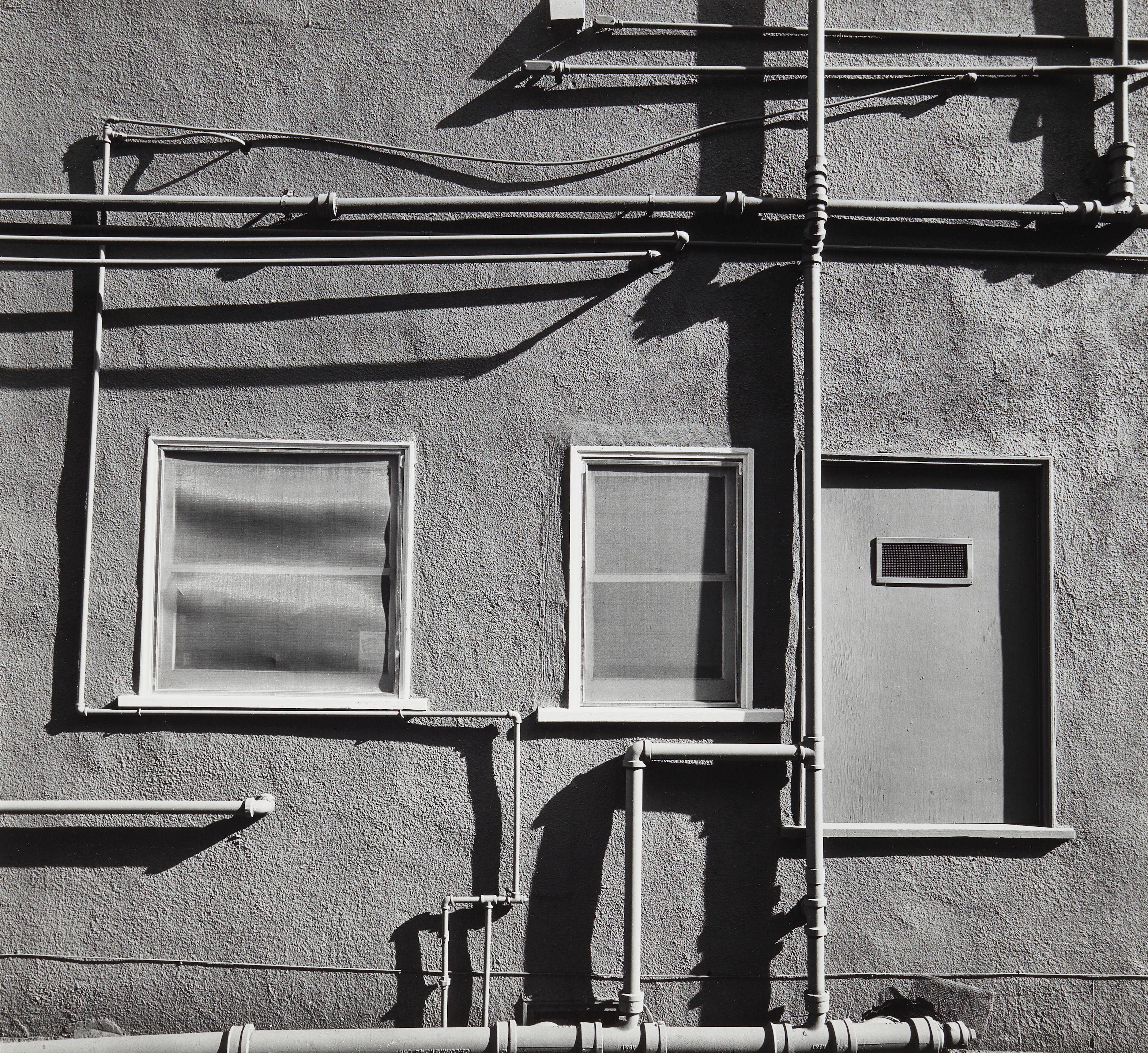 Brett Weston - Untitled (Monterey Building Façade)