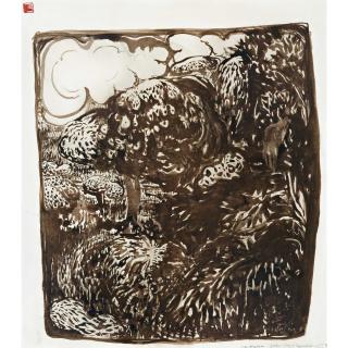 Brett Whiteley - Australian \'Garden\'