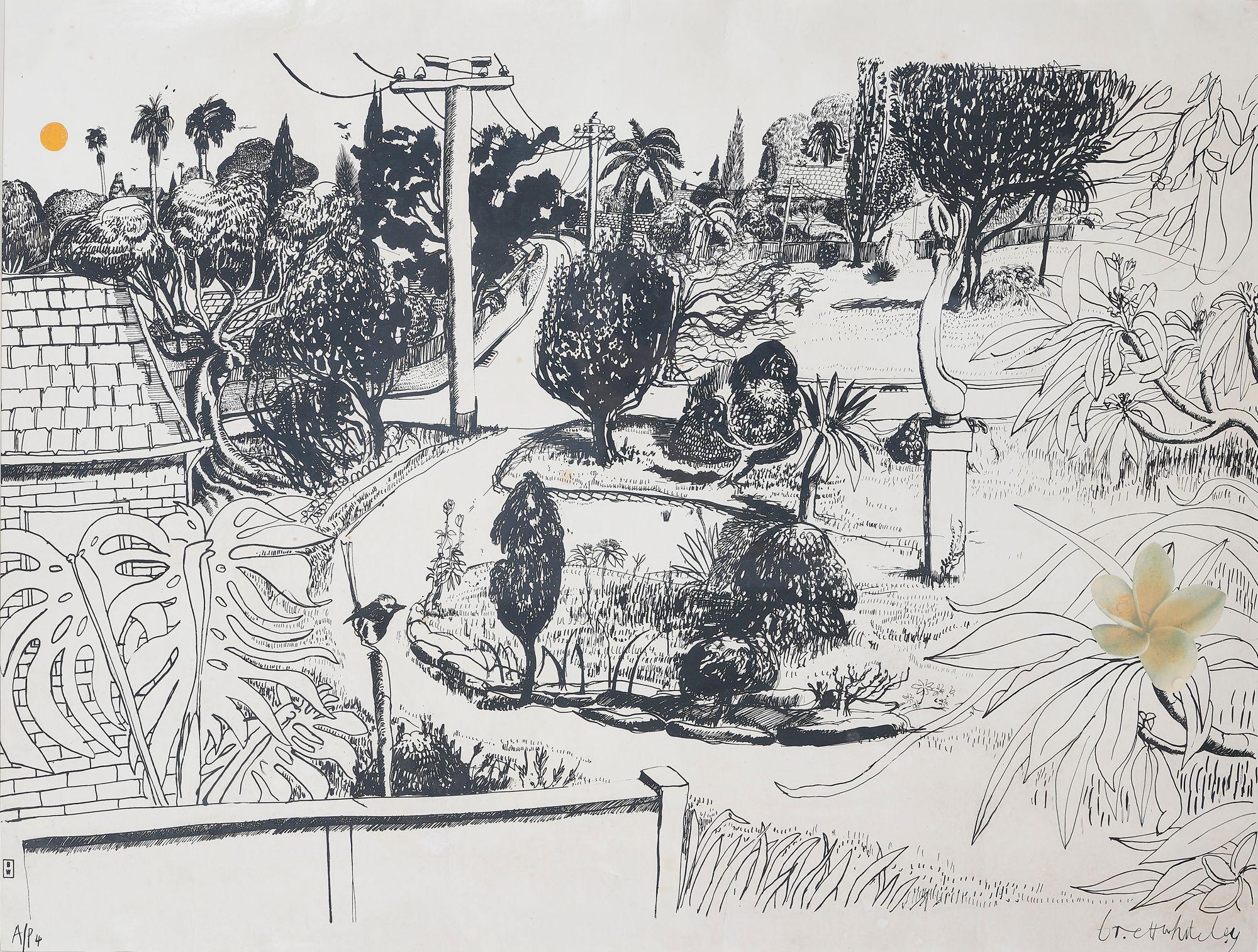 Brett Whiteley - Lindfield Gardens, 1978