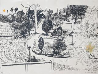 Brett Whiteley - Lindfield Gardens, 1978