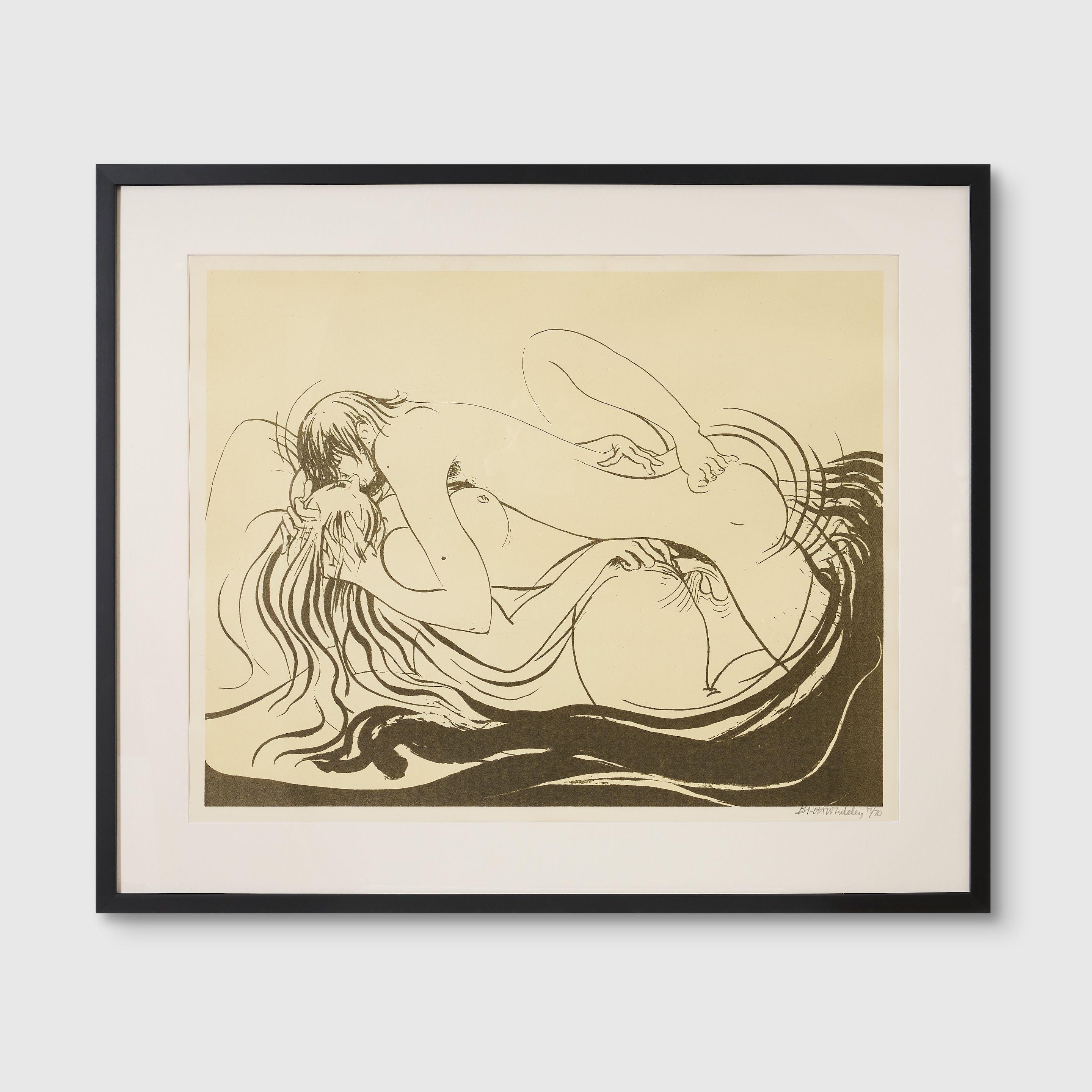 Brett Whiteley - Lovers, 1975