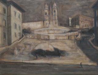 Brett Whiteley - The Spanish Steps, Rome