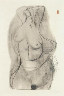 Brett Whiteley - Towards Sculpture 7 (1977)