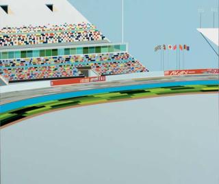 Brian Alfred - Untitled (Racetrack)