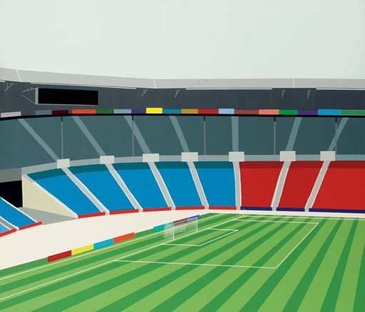 Brian Alfred - Untitled (Stadium)