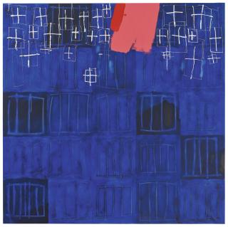 Brian Clarke - Marks On A Blue Field (Vice Into Virtue)