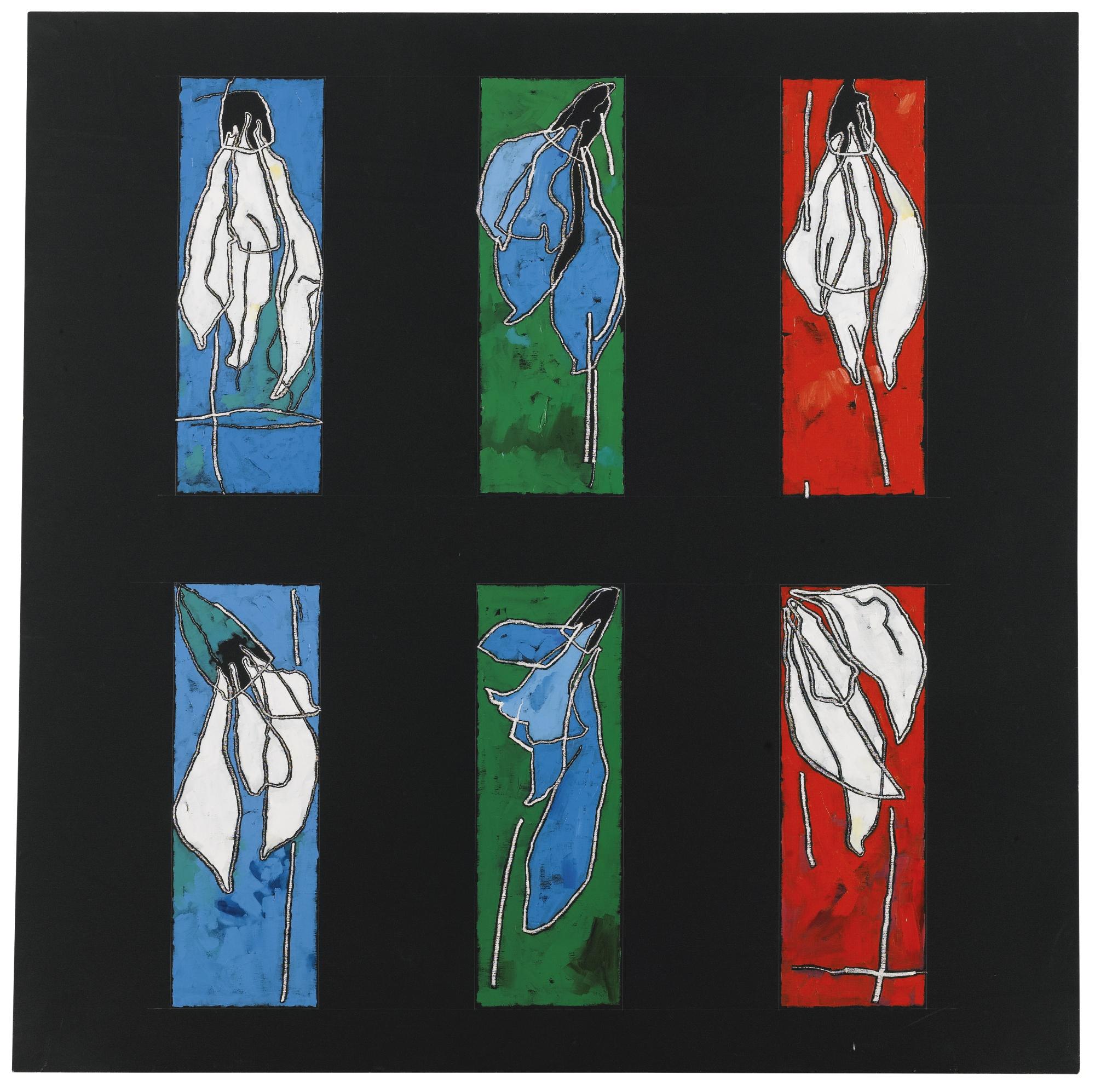 Brian Clarke - Painting For Six Stair Cores