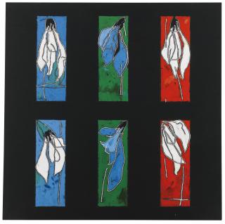 Brian Clarke - Painting For Six Stair Cores