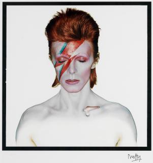 Brian Duffy - David Bowie \'Aladdin Sane (Eyes Shut)\', 1973, printed 2009