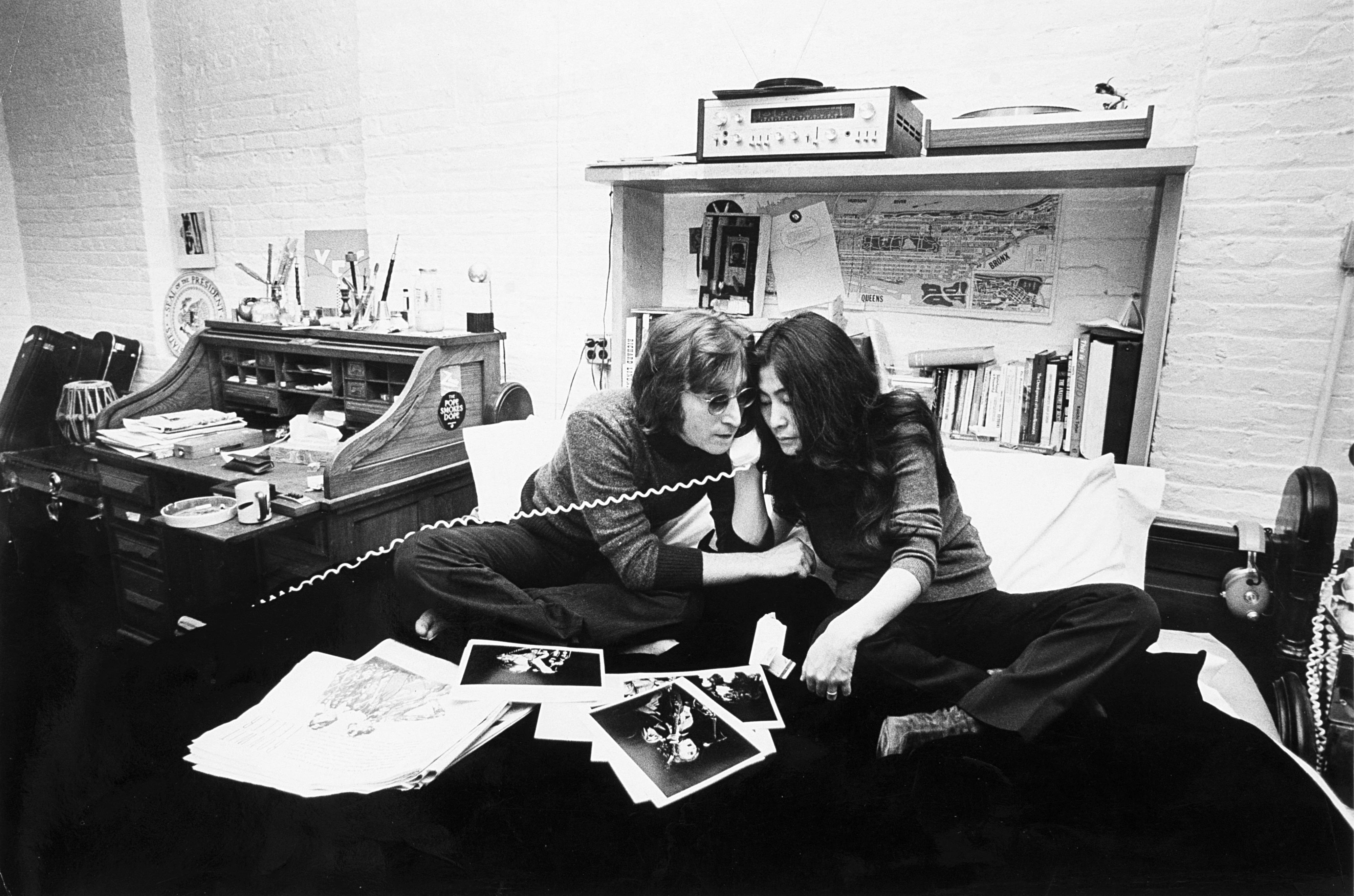 Brian Hamill - John Lennon e Yoko Ono 1972