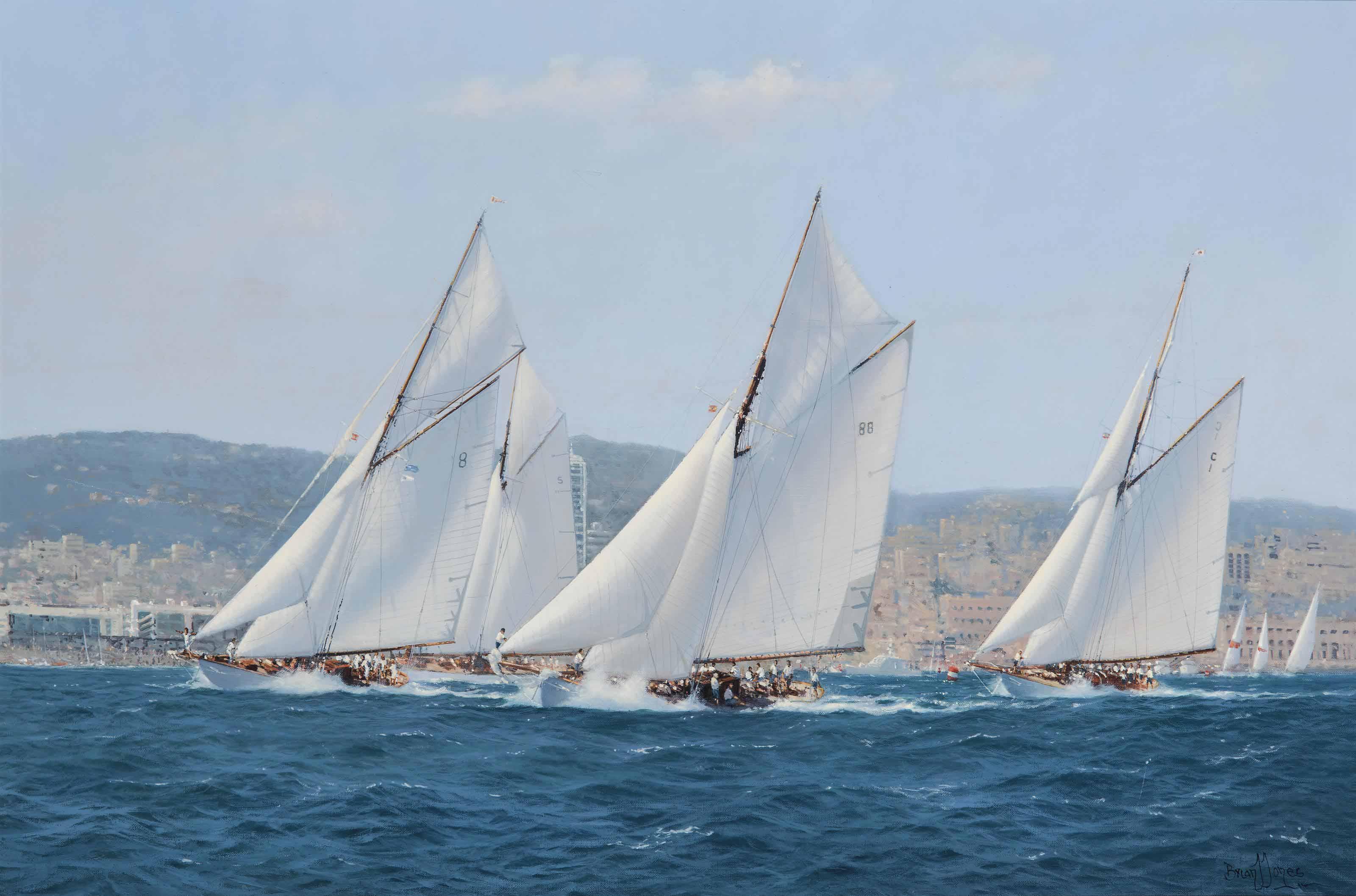 Brian J. Jones, A.R.S.M.A. - Puig Regatta, Barcelona, 2014