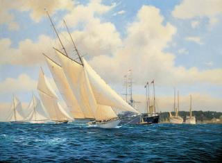 Brian J. Jones - Westward Pounding Through Cowes Road Followed By Britannia