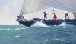 Brian J. Jones - \'Working The Deck On A J-Class\'