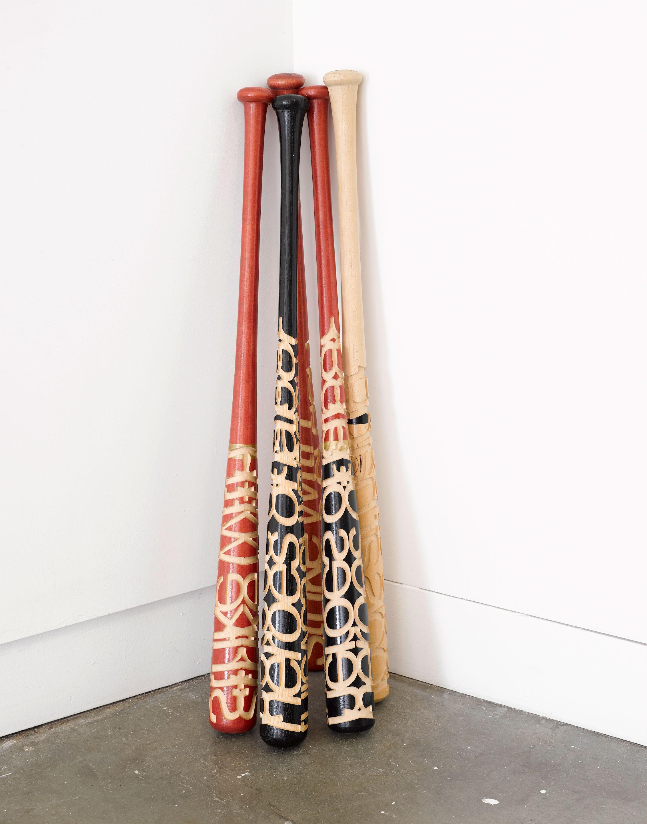Brian Jungen - Talking Sticks, 2005