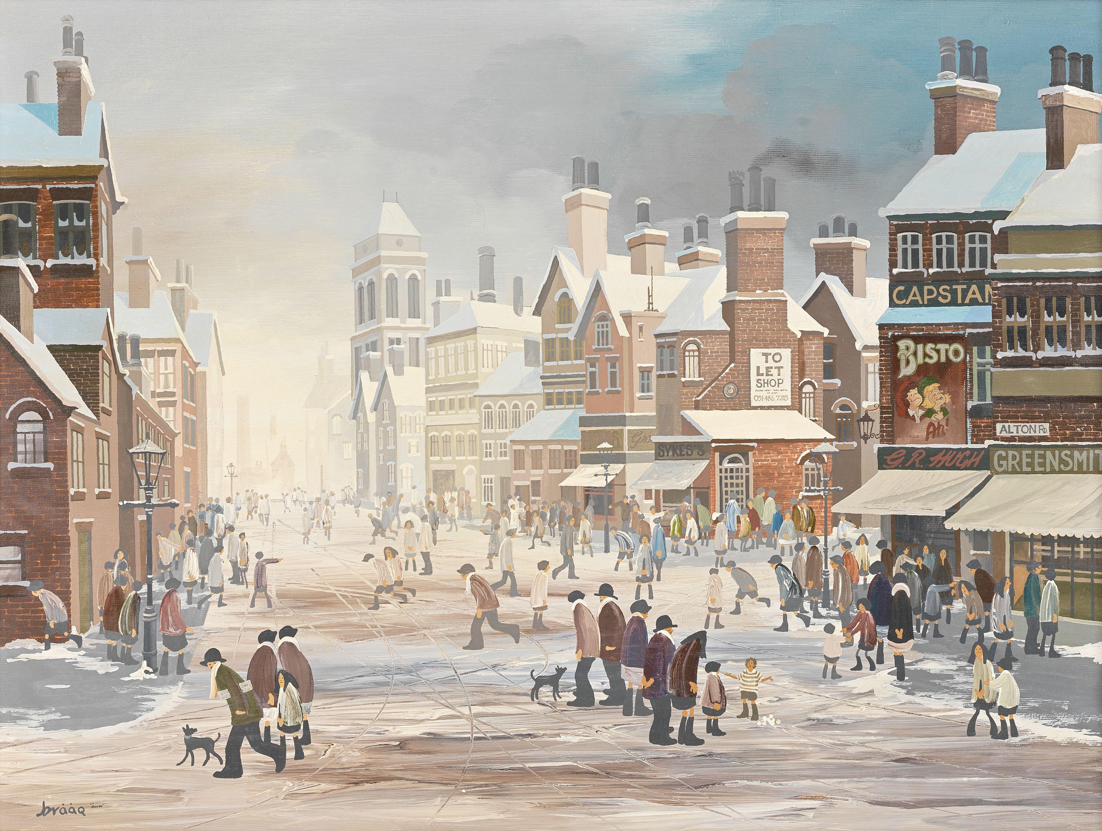 Brian Shields - Alton Road In The Snow