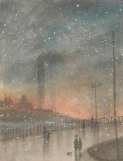 Brian Shields - Figures in Snow