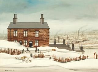 Brian Shields - House in the Snow